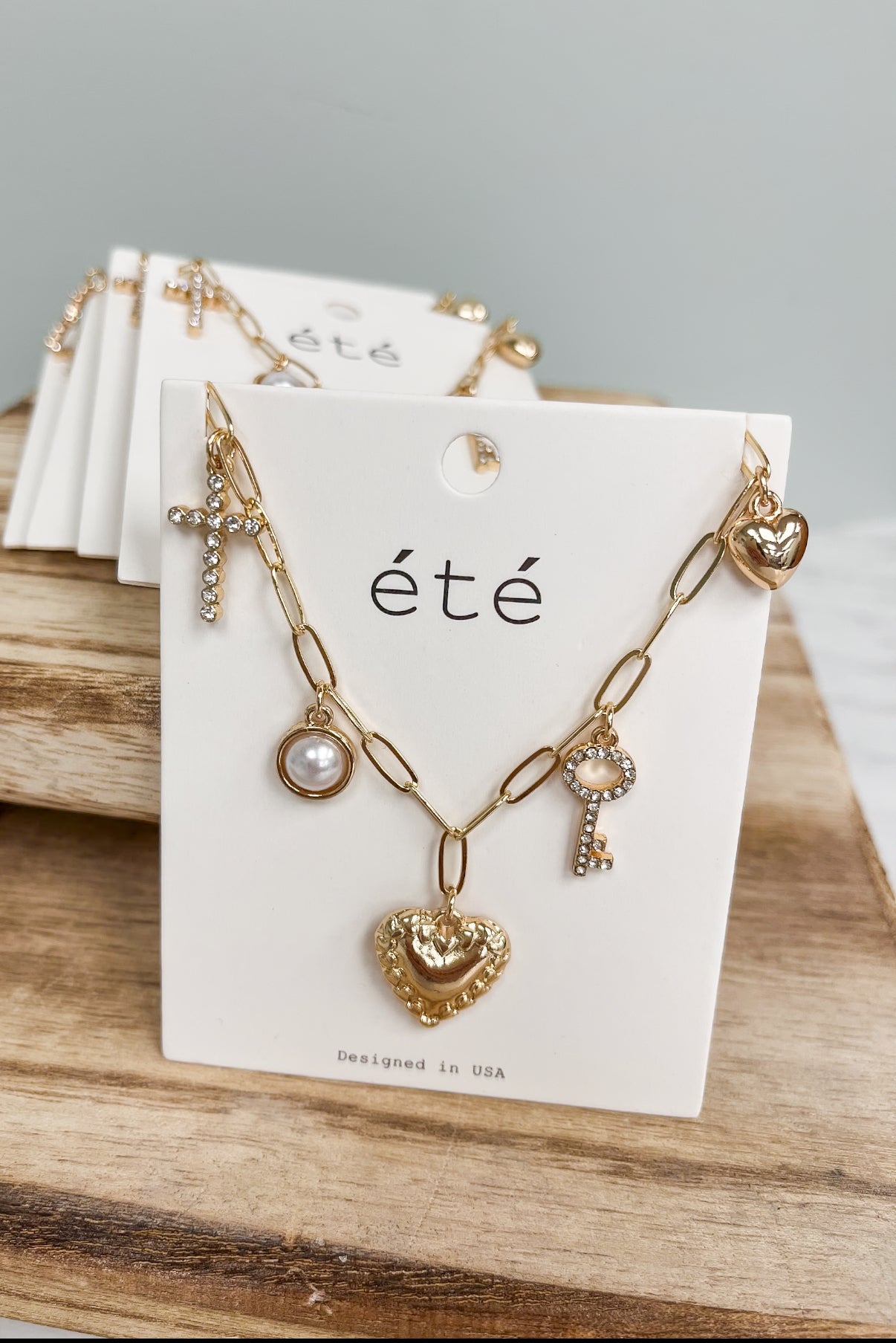 Cross Charm Necklace