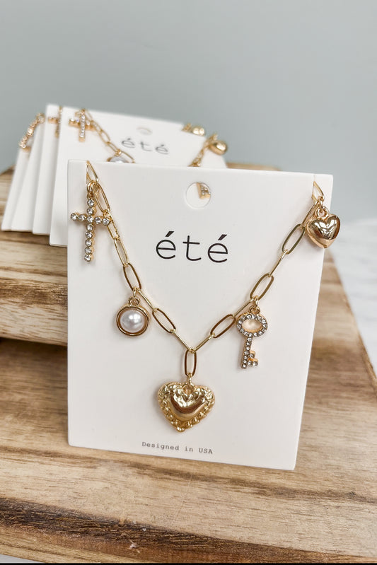 Cross Charm Necklace