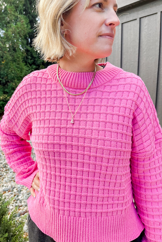 Oversized Textured Sweater