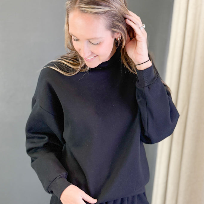 Oversized Fleece Sweatshirt