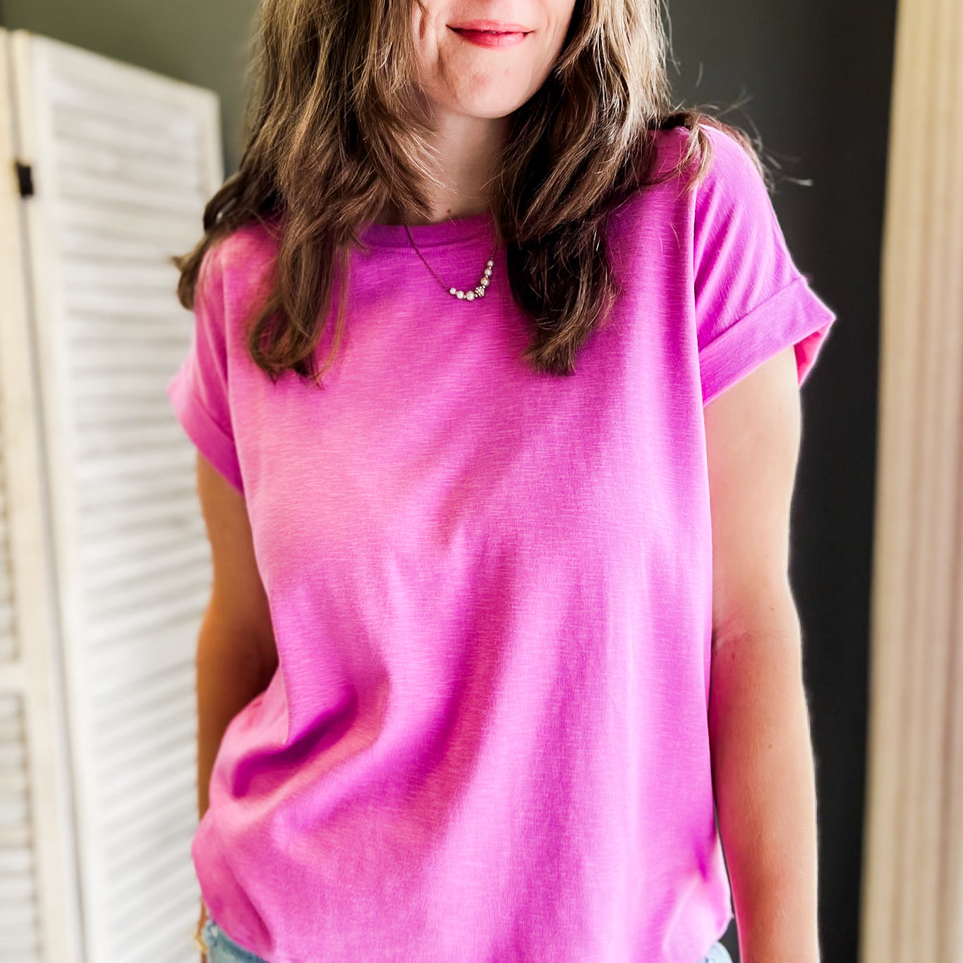 Rolled Sleeve Tee