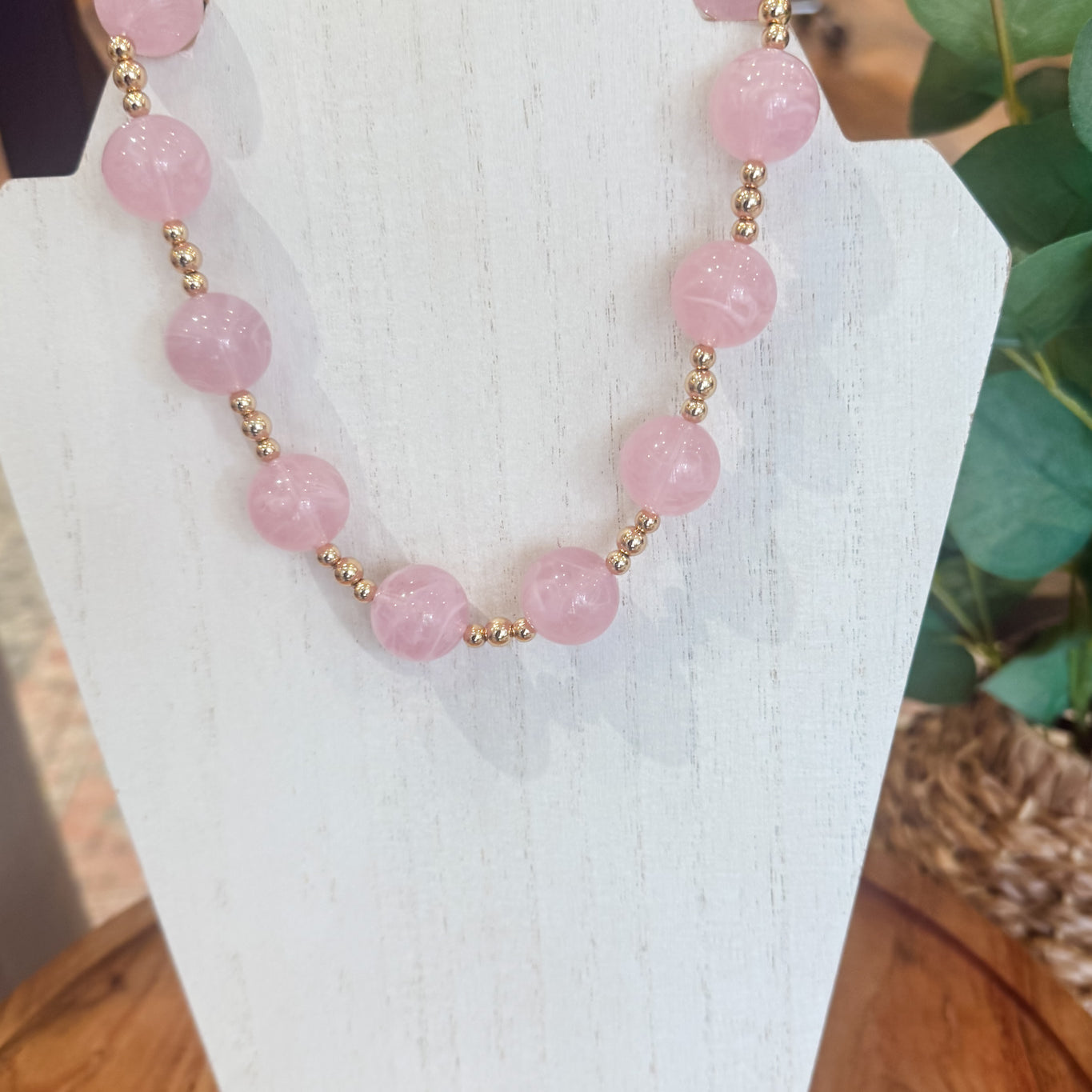 20mm Acrylic Beaded Necklace