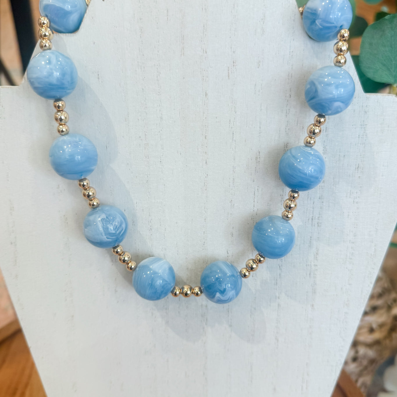 20mm Acrylic Beaded Necklace