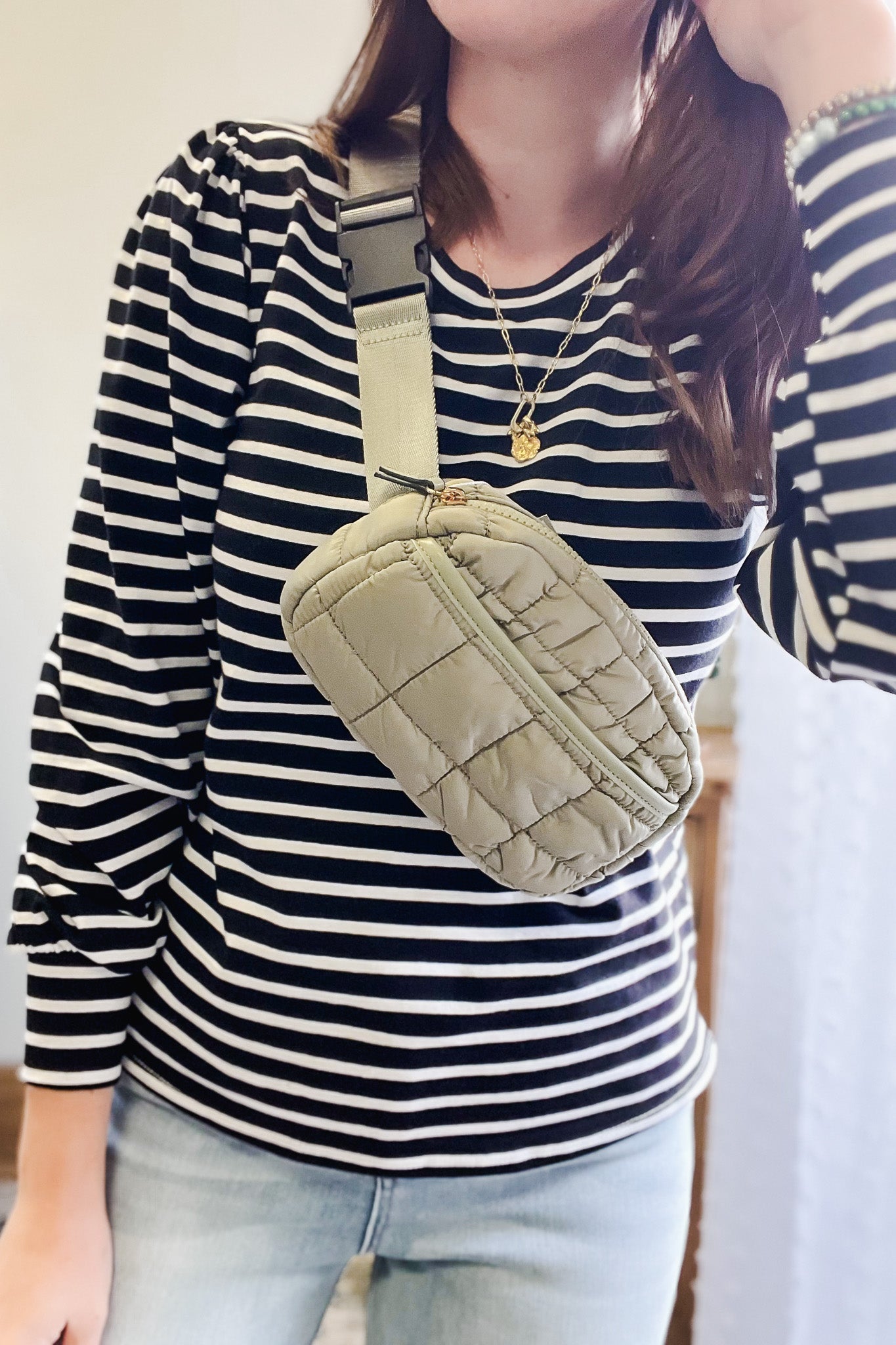 Chrissy Quilted Belt Bag