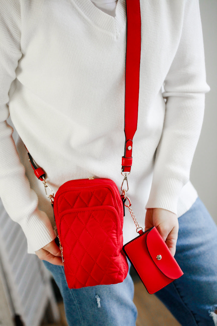 Parker Quilted Crossbody