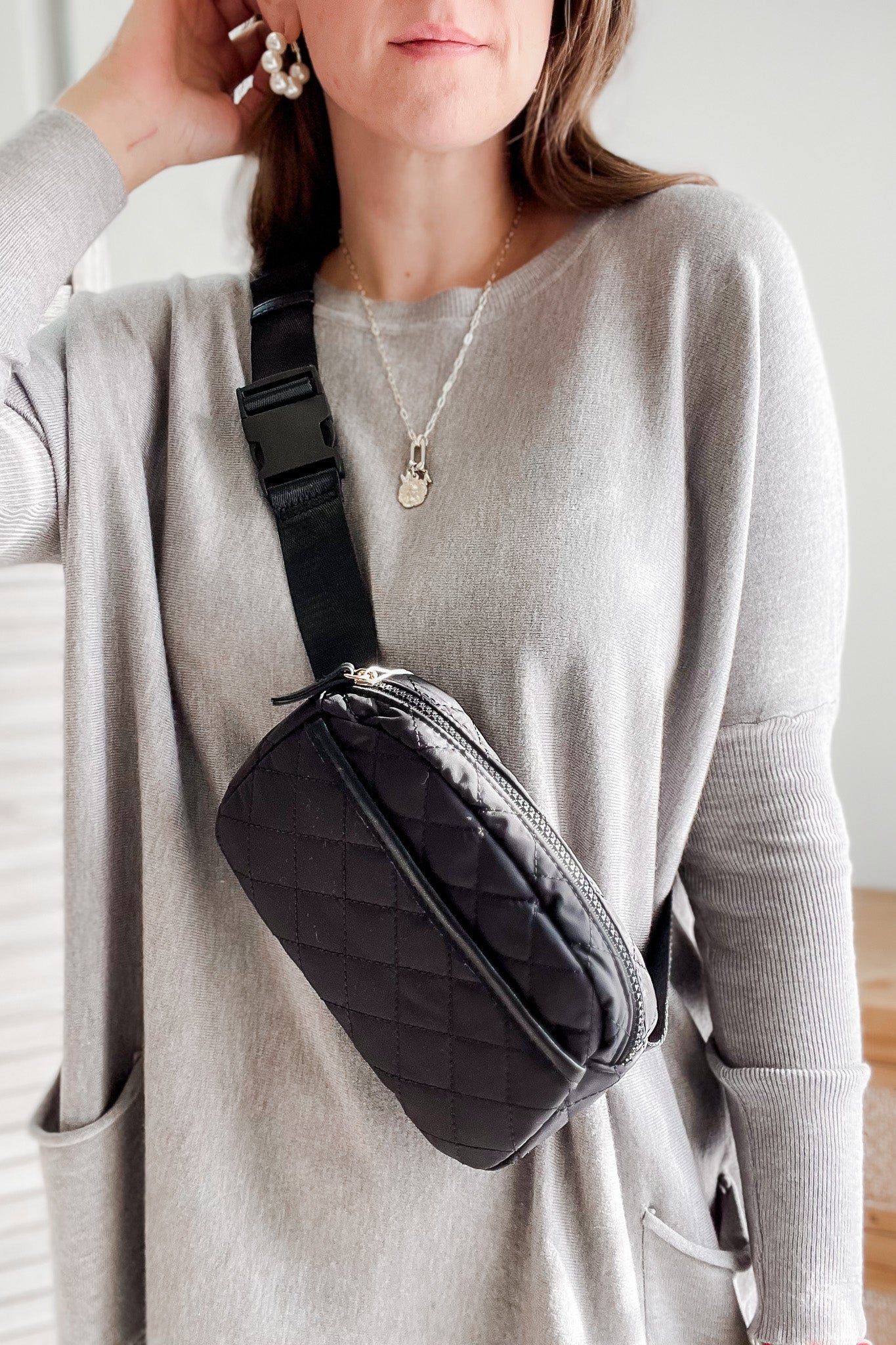 Caroline Quilted Belt Bag