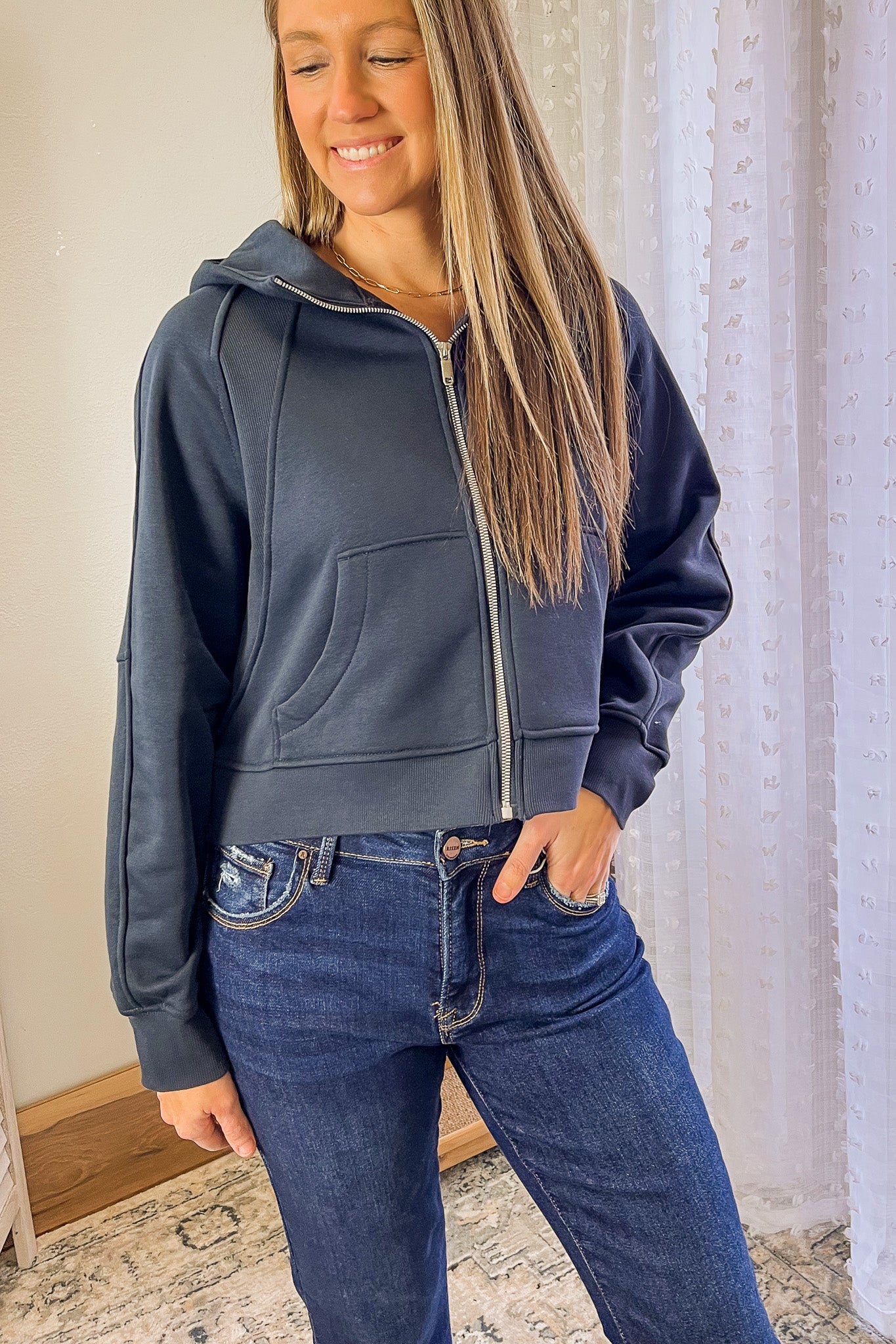 Zip Up Hoodie