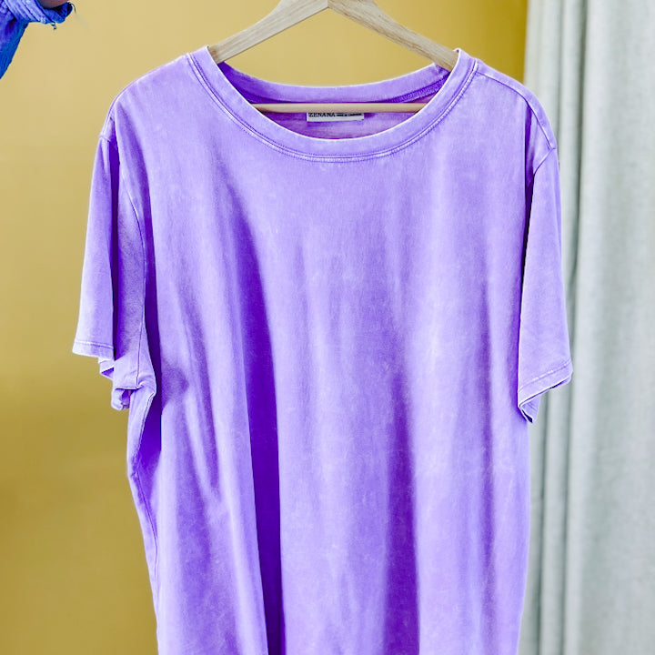 PLUS Mineral Washed Tee