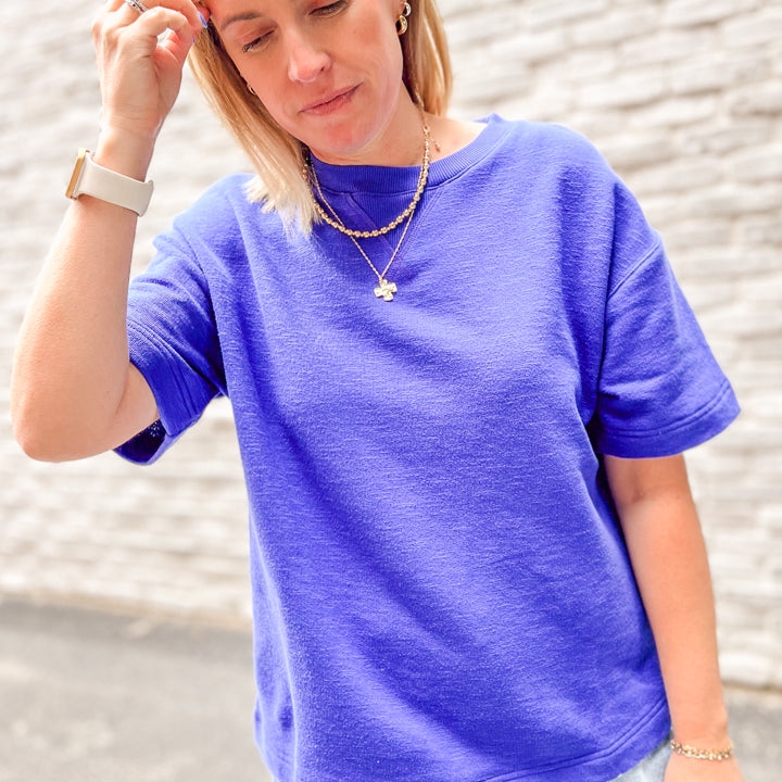 Crew Neck Short Sleeve