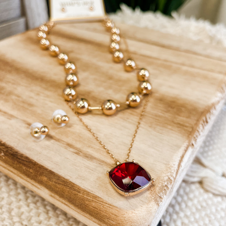 AB 2 Layer Necklace