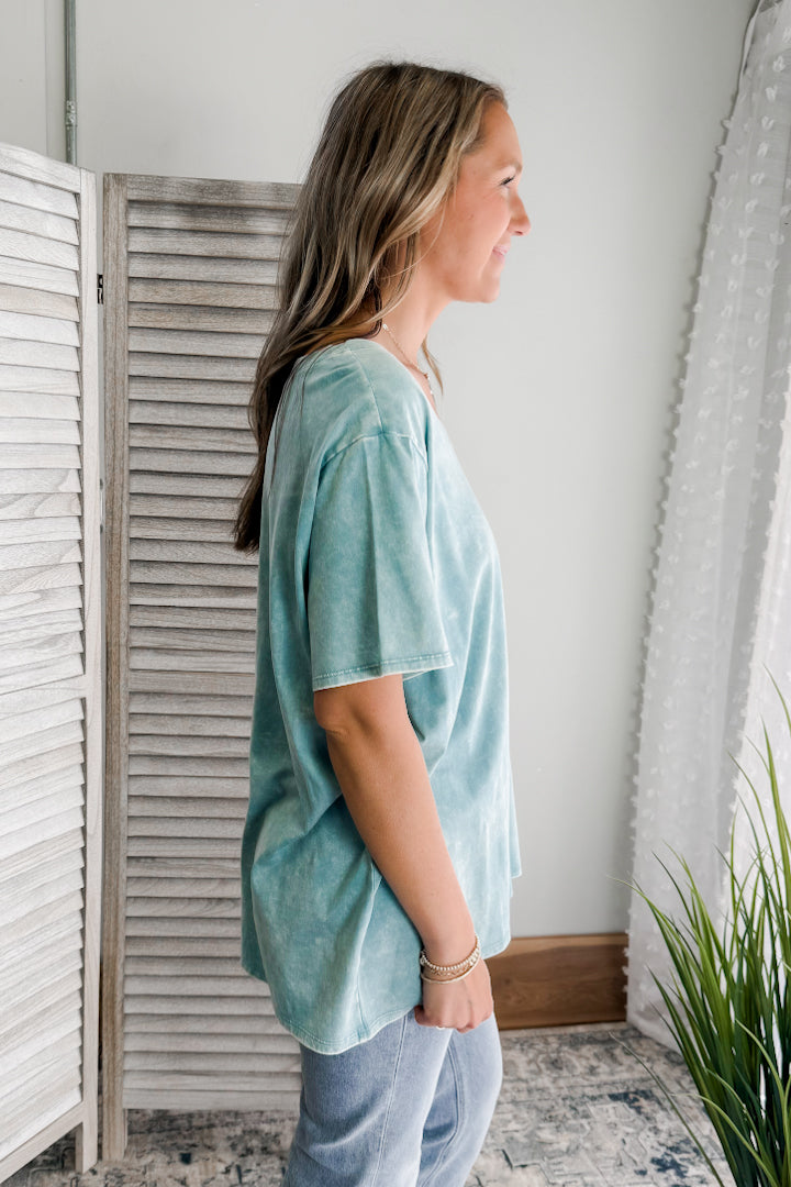 PLUS V-Neck Tee