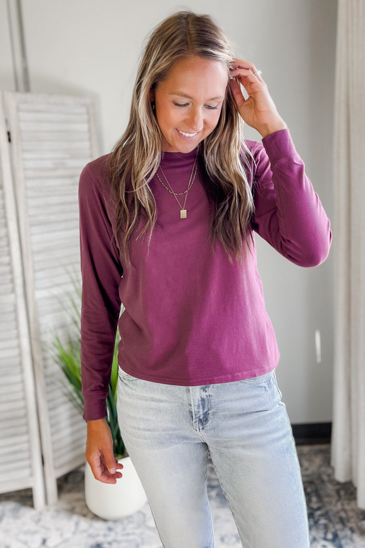 Boxy Long Sleeve Tee