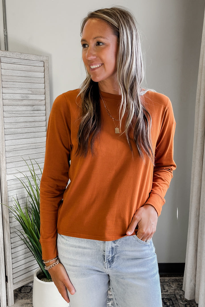 Boxy Long Sleeve Tee