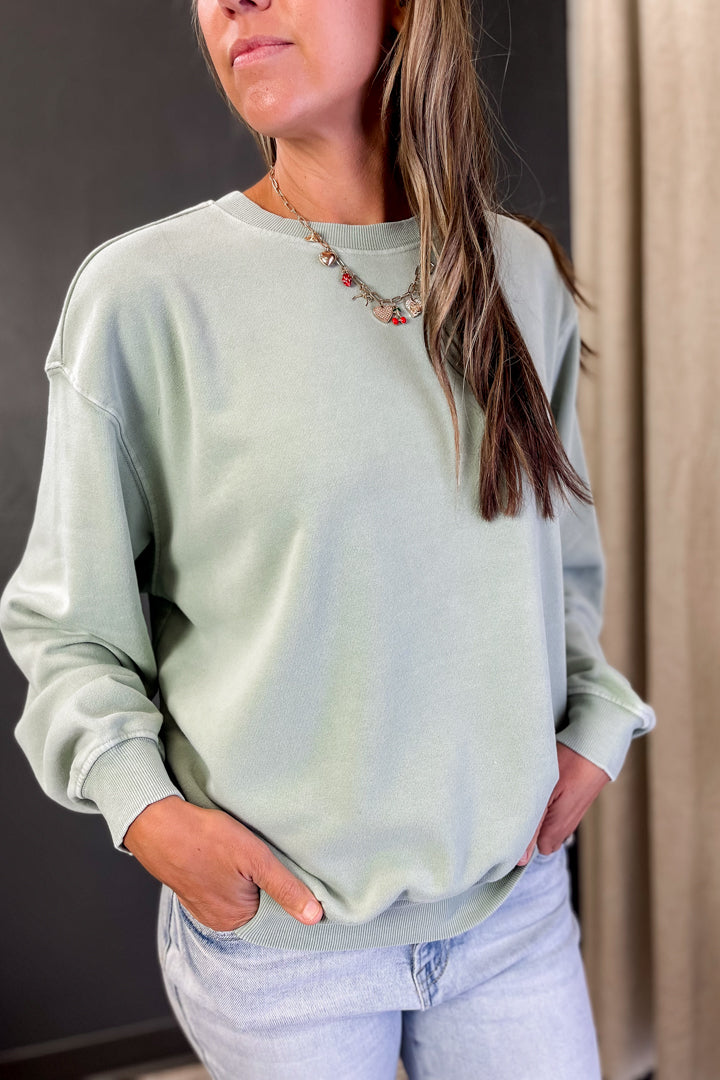 Mineral Wash Sweatshirt