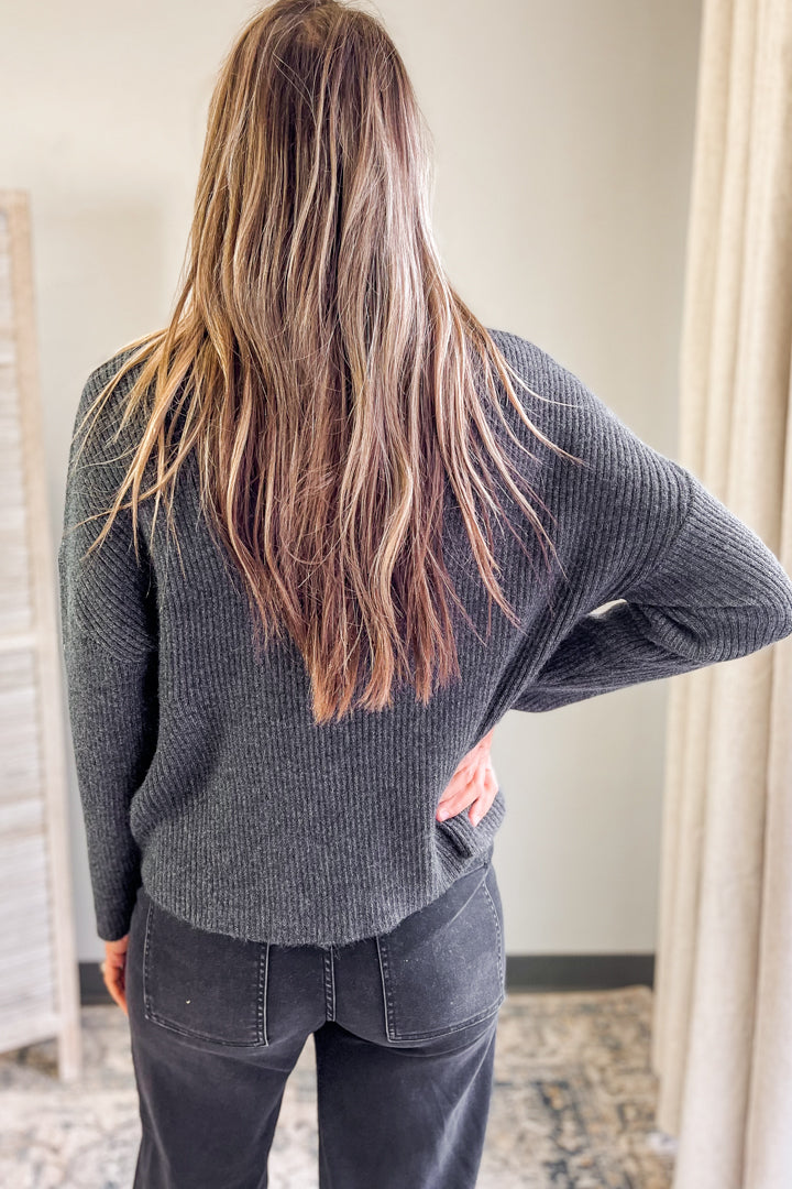Rib Knit Sweater