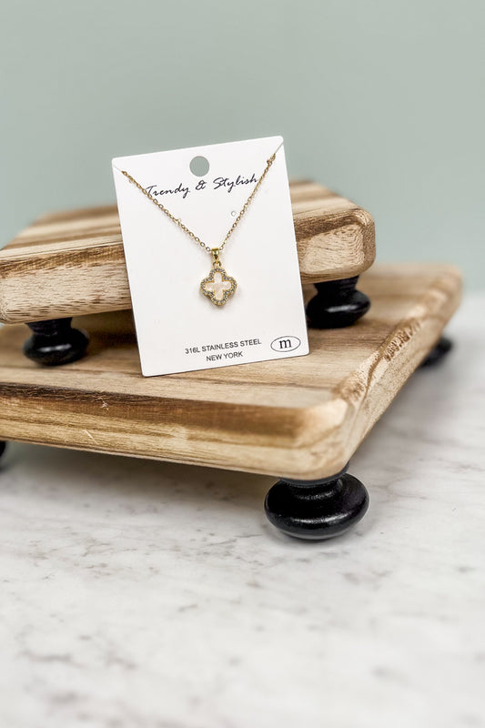 Clover Reversible Necklace