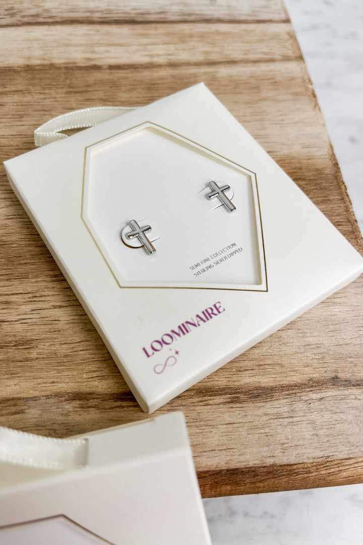 10mm Cross Studs