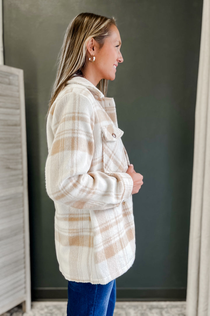 Lined Plaid Shacket