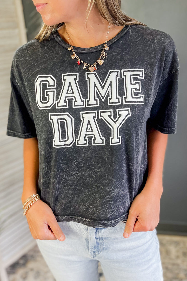 Game Day Cropped Tee