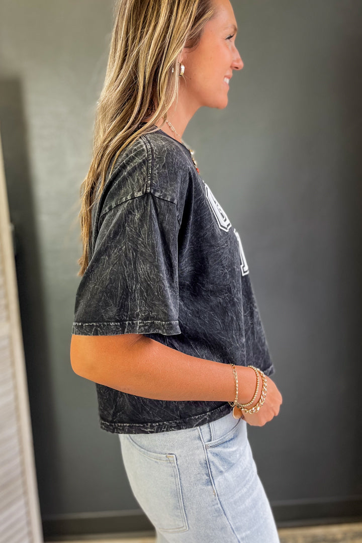Game Day Cropped Tee