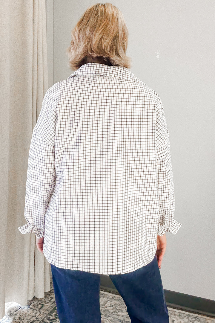 Oversized Plaid Shirt