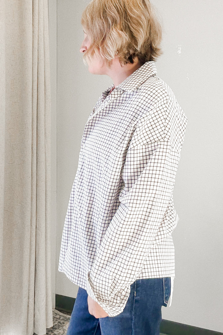 Oversized Plaid Shirt