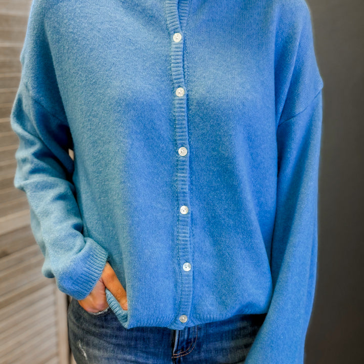 Oversized Button Cardigan