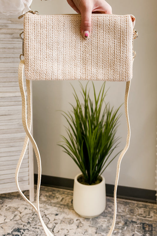 Riley Straw Crossbody