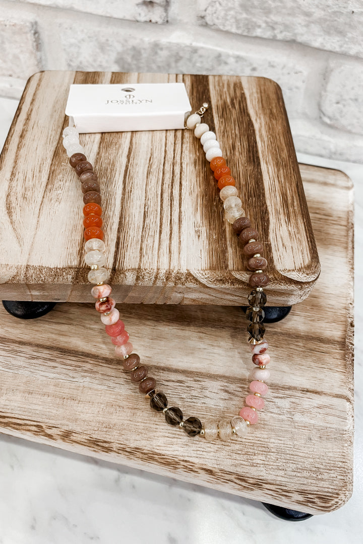 Agate Bead Necklace