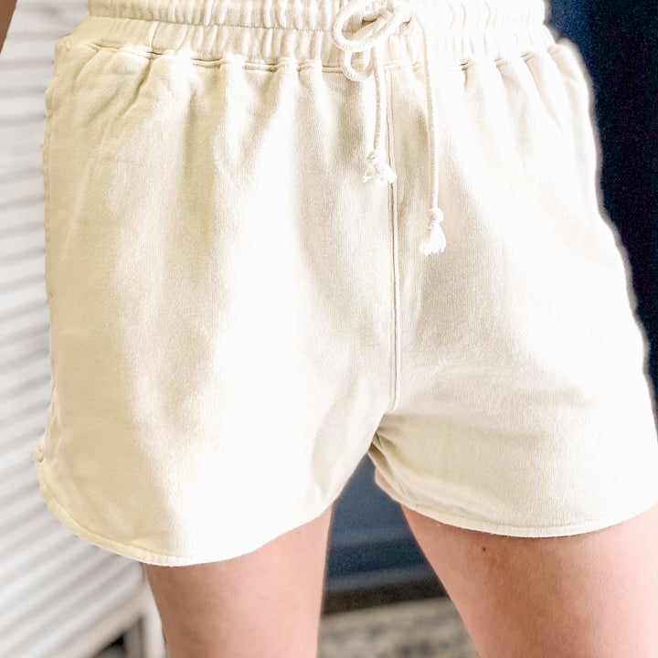 Mineral Washed Shorts
