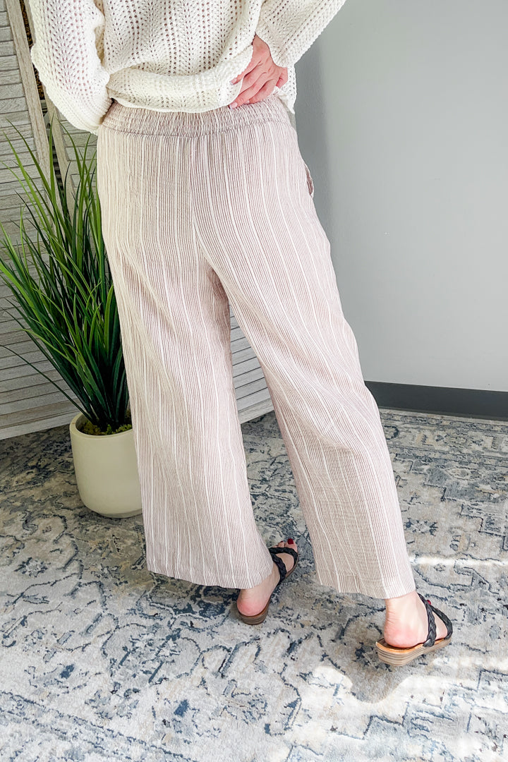 Smocked Gauze Pants