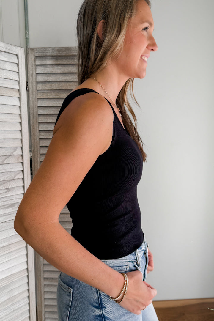 Seamless Ribbed Tank