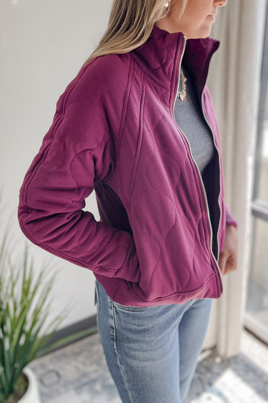 Wave Quilt Jacket