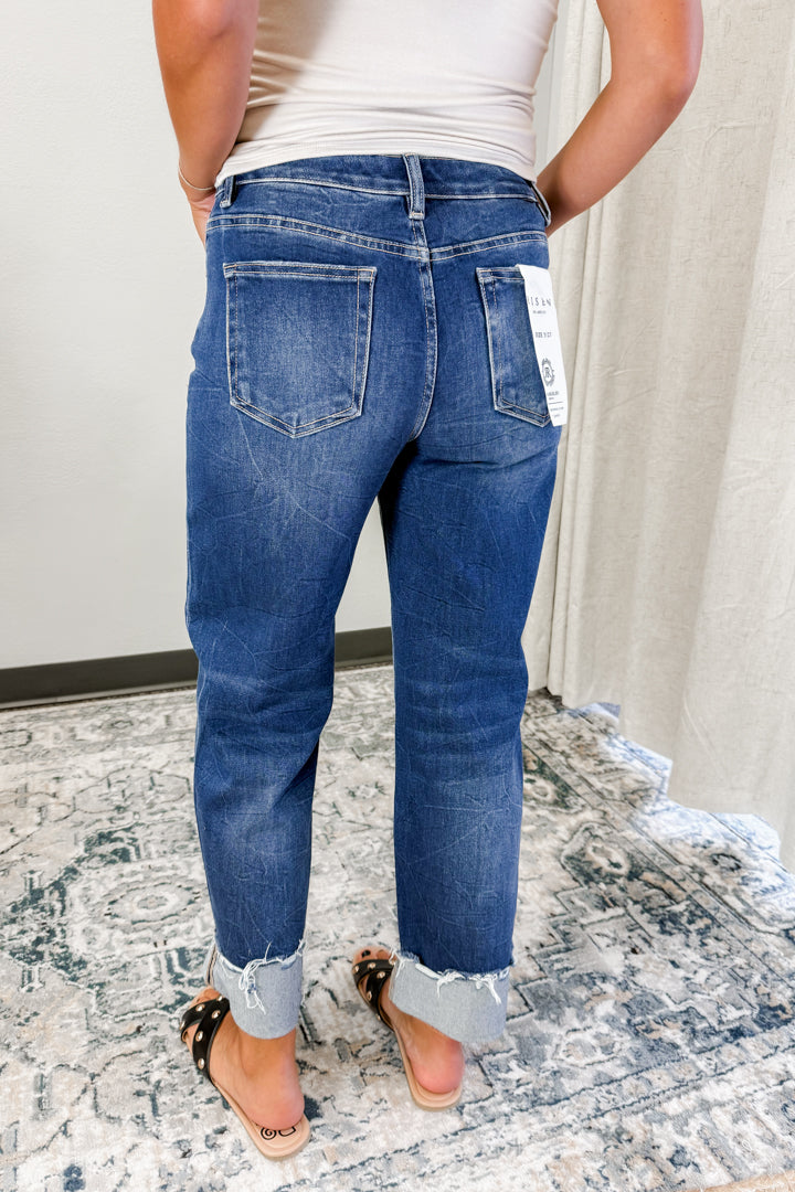 Cropped Boyfriend Jean