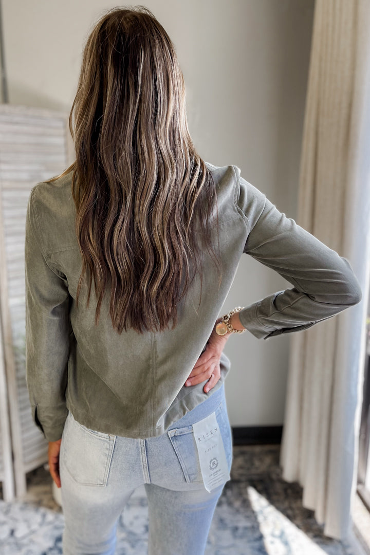Utility Jacket With Welt Pockets