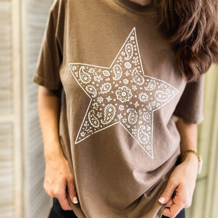 Bandana Star Graphic Tee