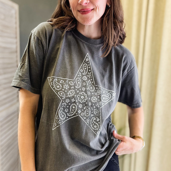 Bandana Star Graphic Tee