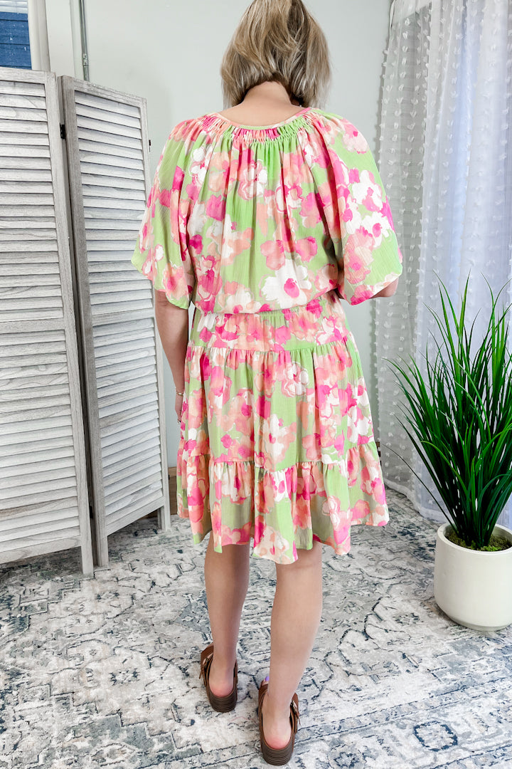 Peach Blossom Dress