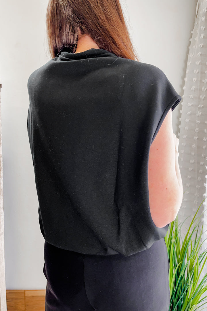 Sleeveless Zip Up