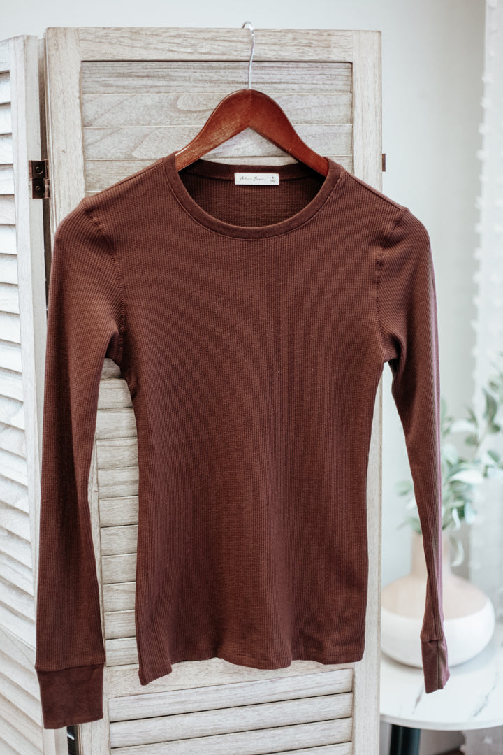 Crew Neck Long Sleeve