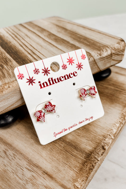 Bow Pattern Earrings