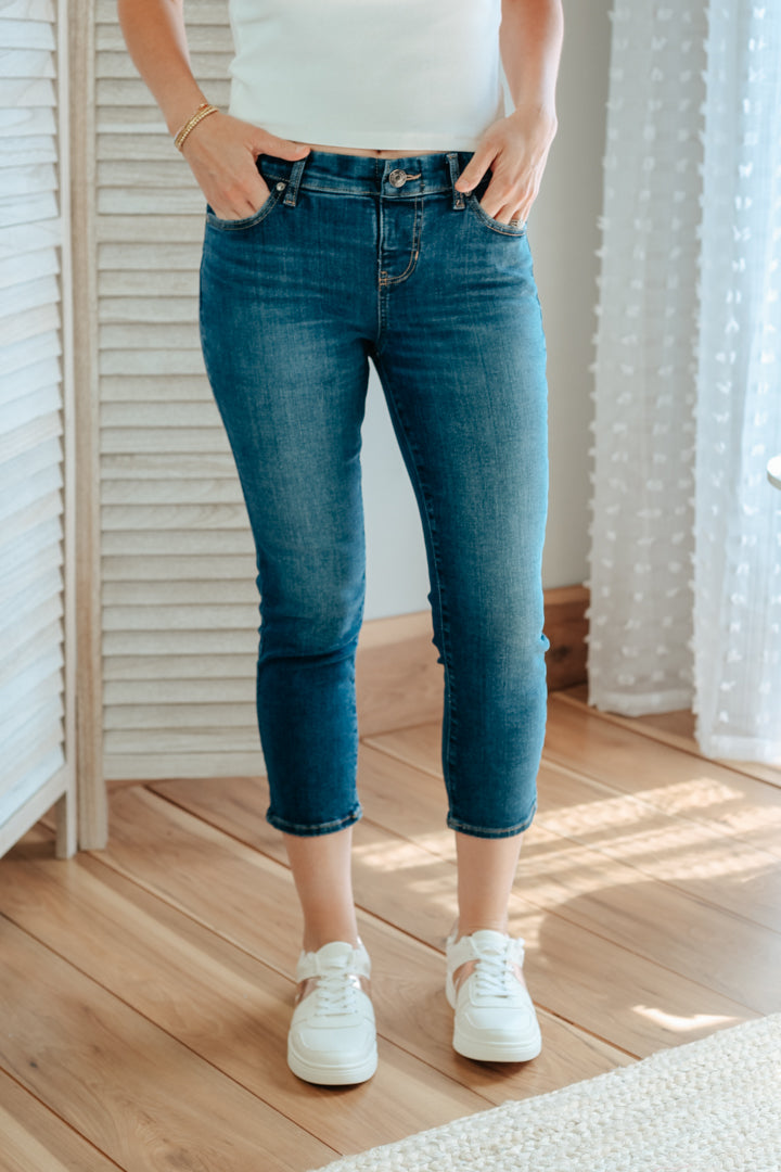 Maya Mid-Rise Capri, JAG Jeans