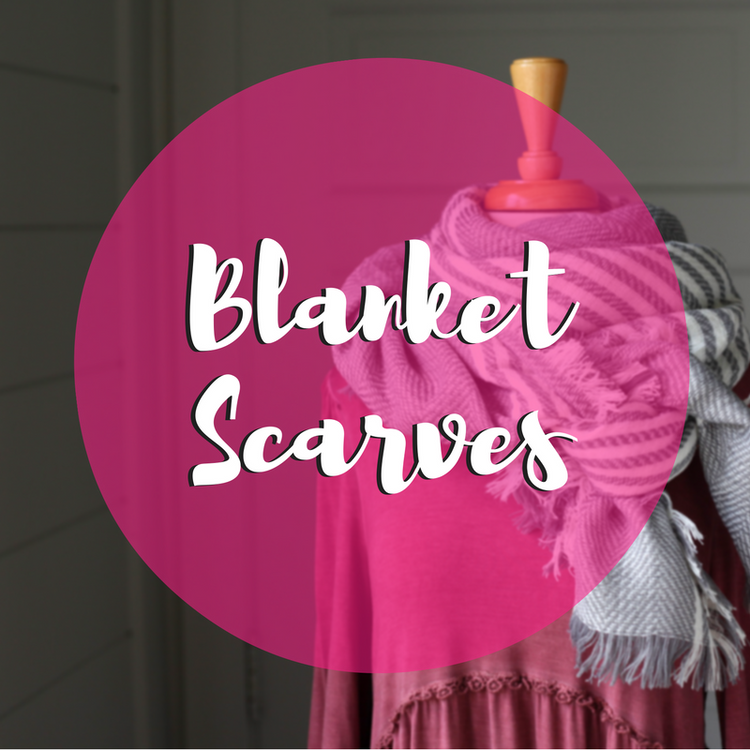 How to Wear Blanket Scarves K.E.Y. Boutique