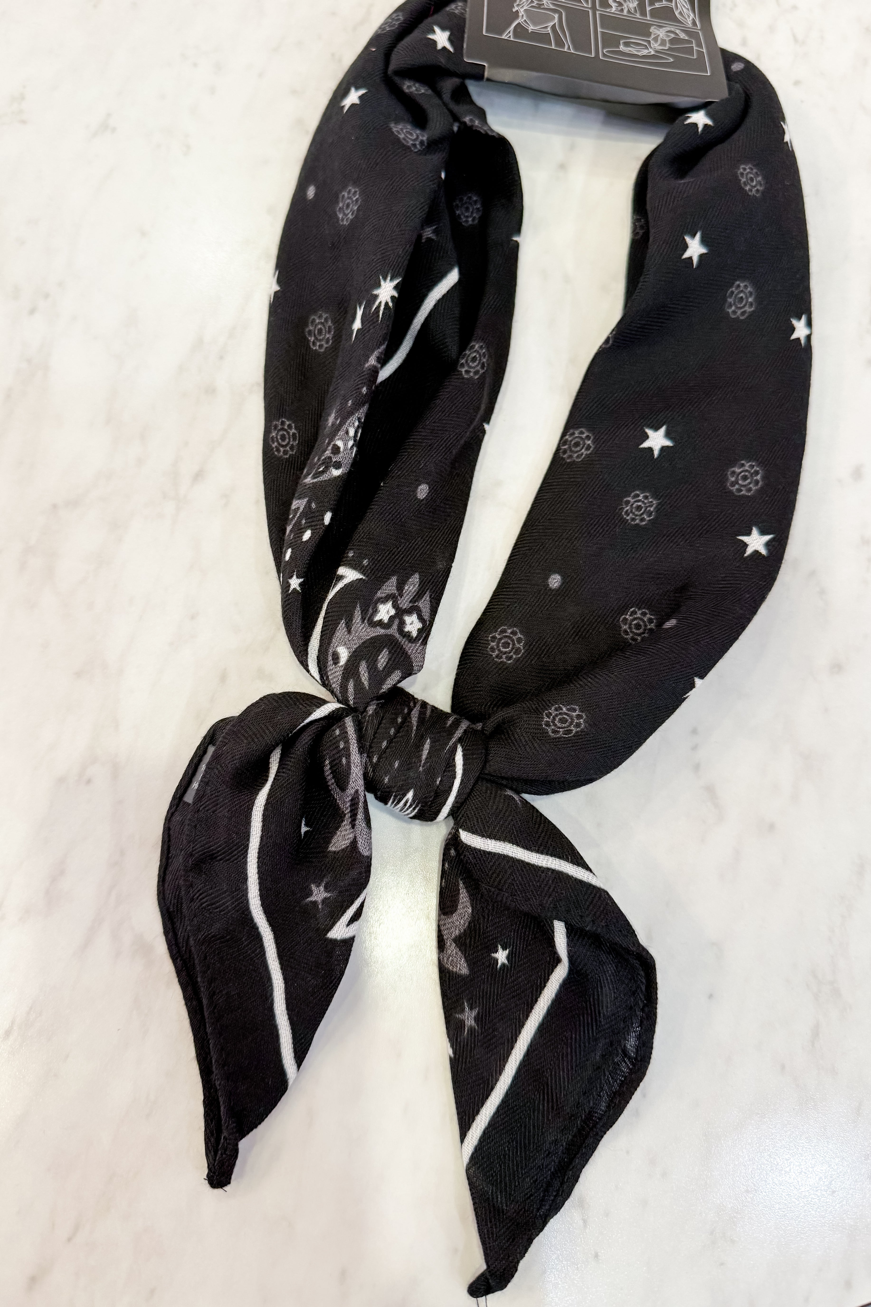 Paisley Bandana Scarf