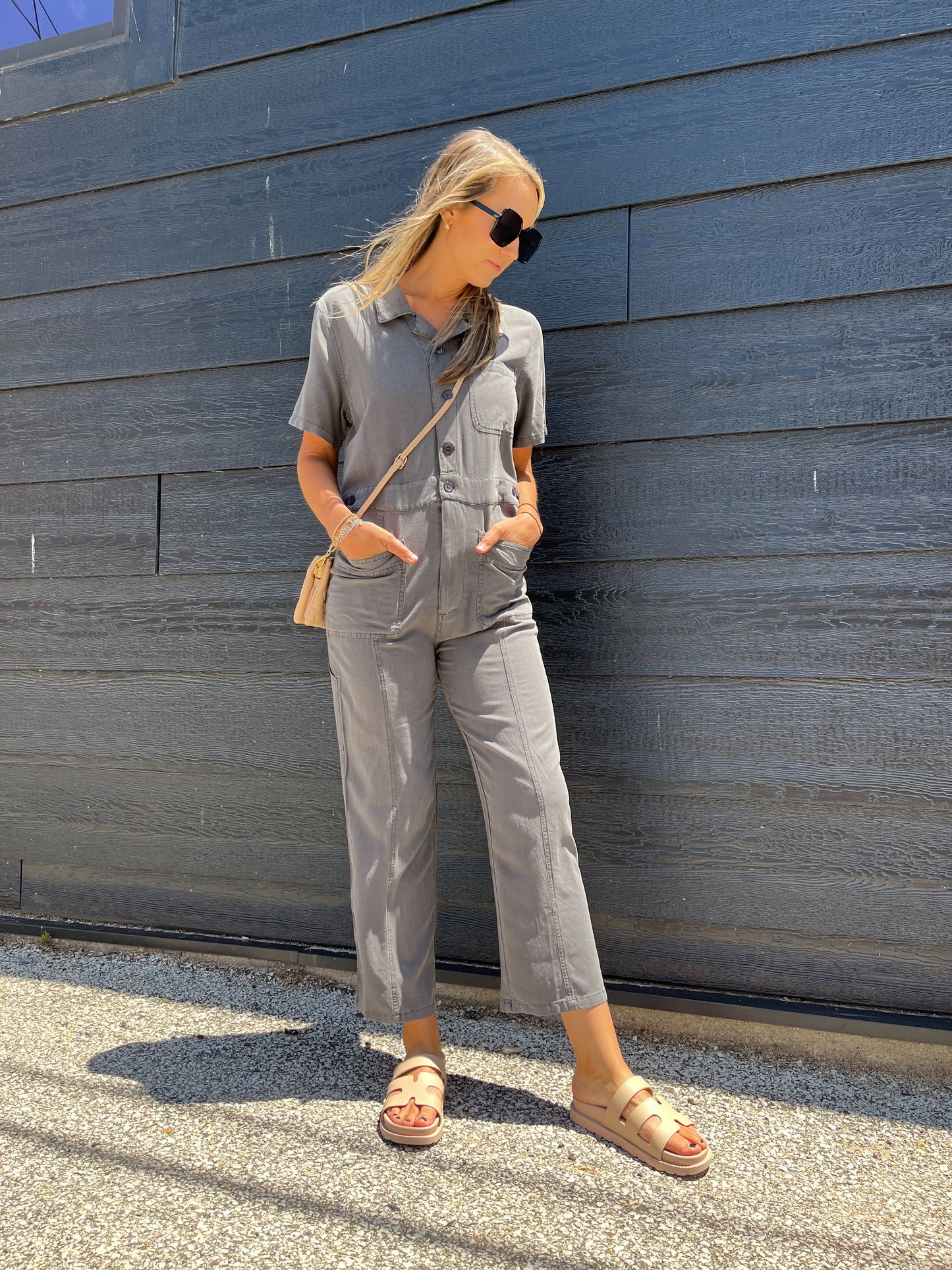 Linen Washed Jumpsuit