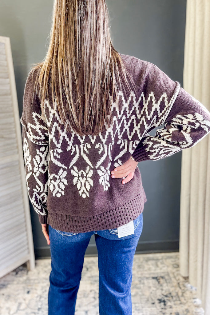 Festive Graphic Sweater