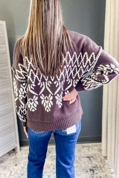 Festive Graphic Sweater