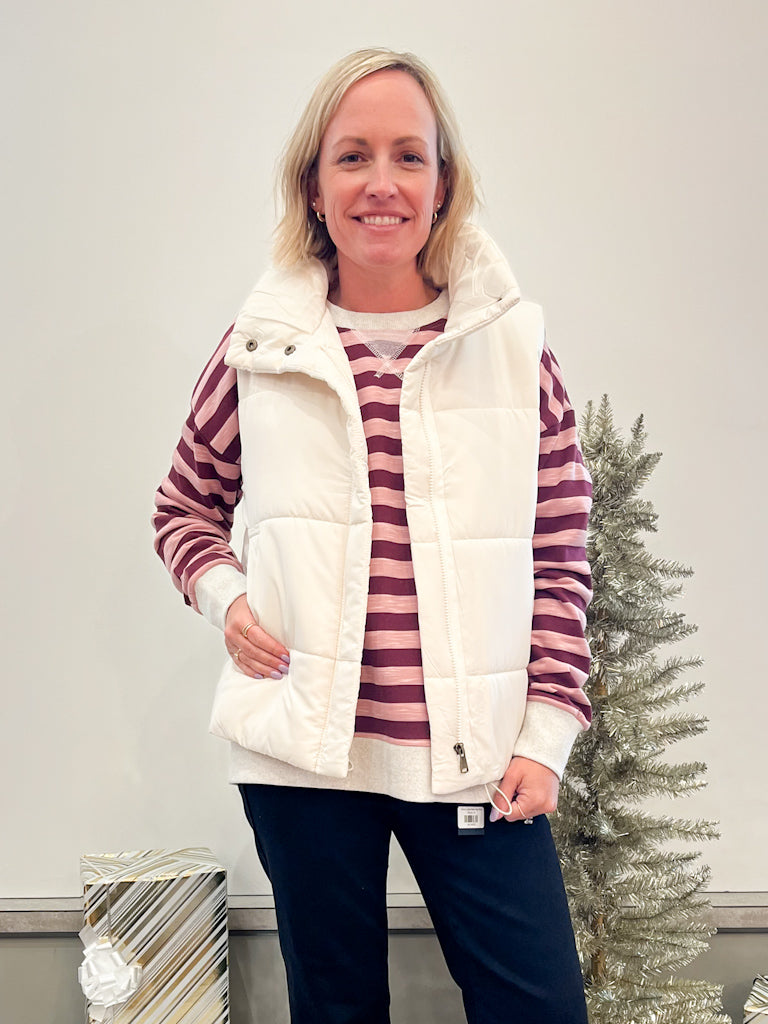 Zip Puffer Vest