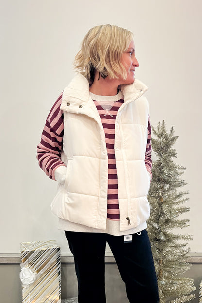 Zip Puffer Vest