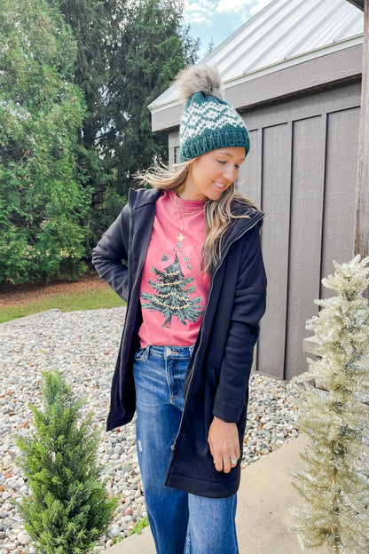 Christmas Bow Graphic Tee